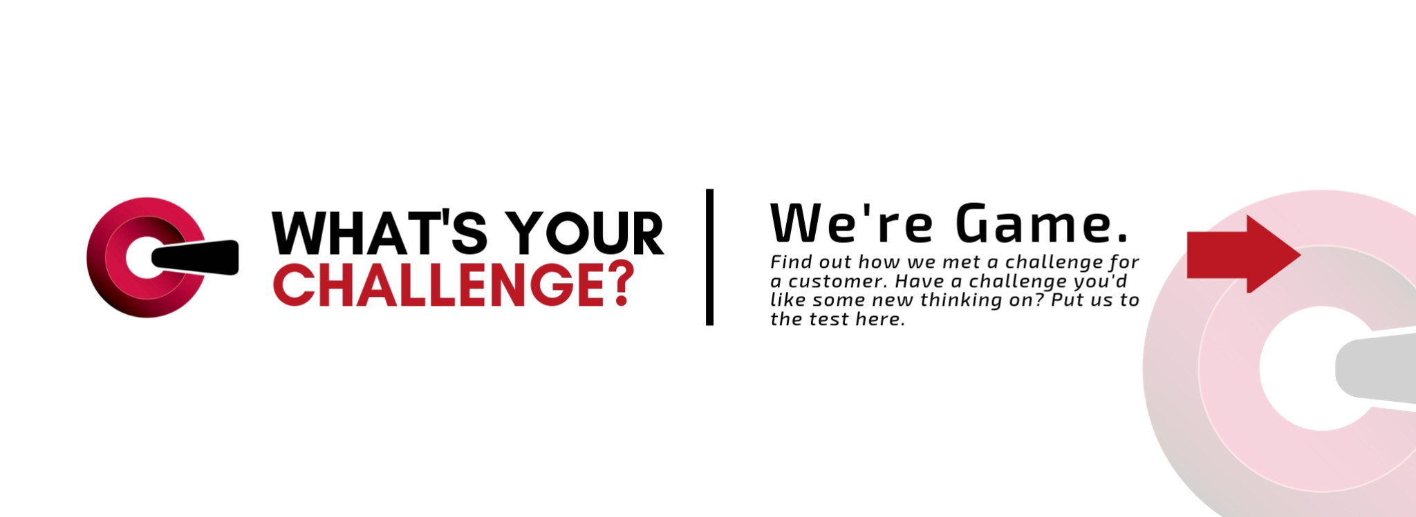 What's Your Marketing Challenge?